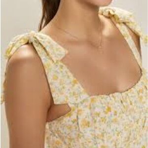 Altar'd State Yellow Floral Dress